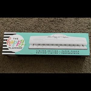 Special Edition Happy Planner Big Punch White NEW